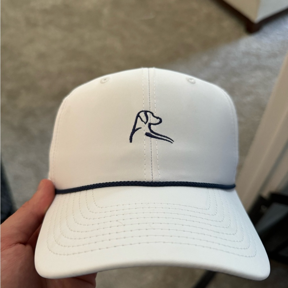 White Rhoback Hat NWT